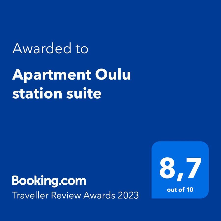 Apartment Oulu Station Suite Екстериор снимка
